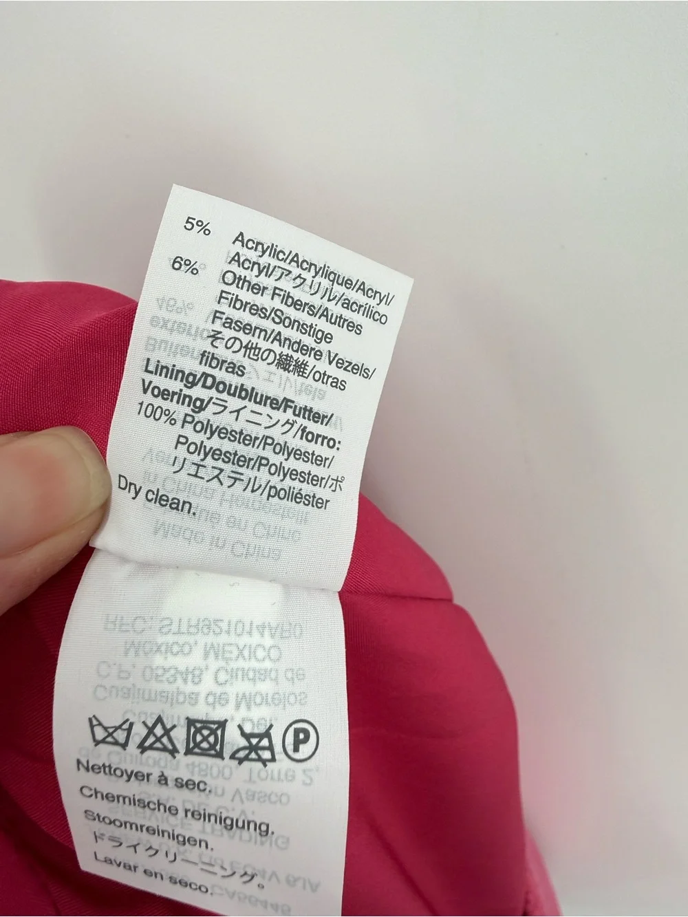 J. Crew Mercantile Wool Blend Lined PinkPencil Skirt Size 18